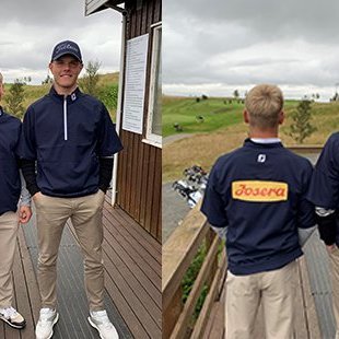 29.08.2020
Þeir Martin Bjarni Guðmunsson og Kristinn Sölvi Sigurgeirsson tóku þátt í firmakeppni golfklúbbs Selfoss sl. laugardag. Mótið var styrktarmót GOS og metþáttaka var í keppninni þetta árið. Josera styrkti strákana á mótinu. 
Strákarnir stóðu sig vel og hrepptu 9. sætið af 40 liðum. Við óskum þeim til hamingju með árangurinn.
