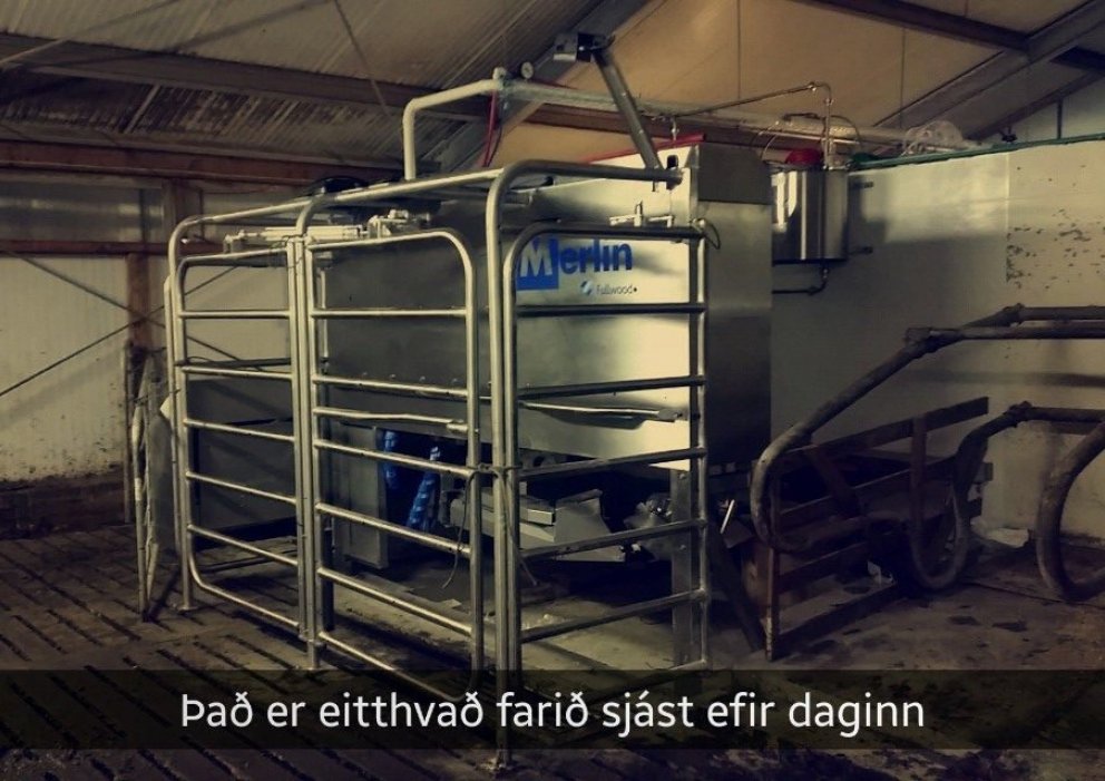 Fyrsti Fullwood mjaltaþjónninn settur upp