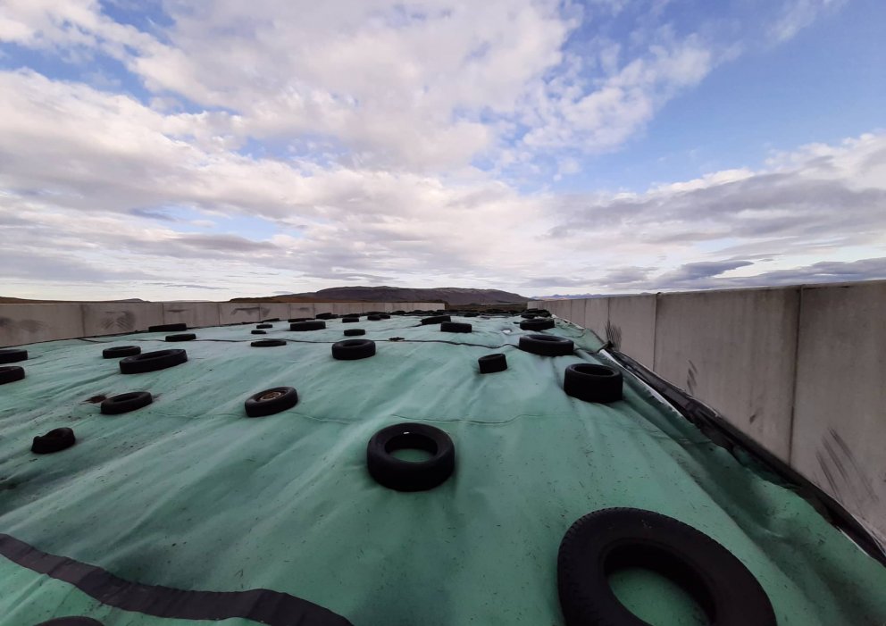 Stæðufrágangi lokið