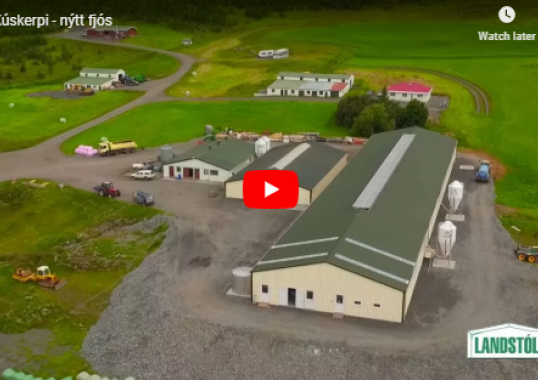 Nýtt fjós á Kúskerpi