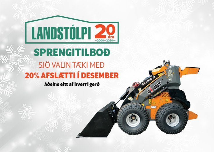 Afmælistilboð Landstólpa - Desember