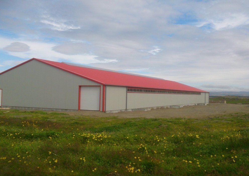 Nýtt fjós á Gunnlaugsstöðum