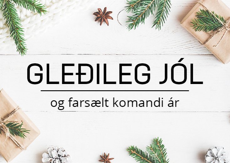 Gleðileg jól...