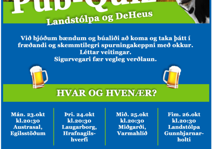 Pub-Quiz Landstólpa og Deheus