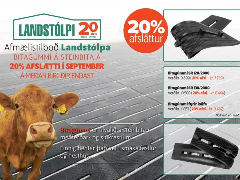 Afmælistilboð Landstólpa - September