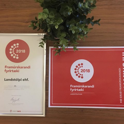 Framúrskarandi fyrirtæki 2018!
