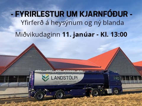 Fyrirlestur um kjarnfóður